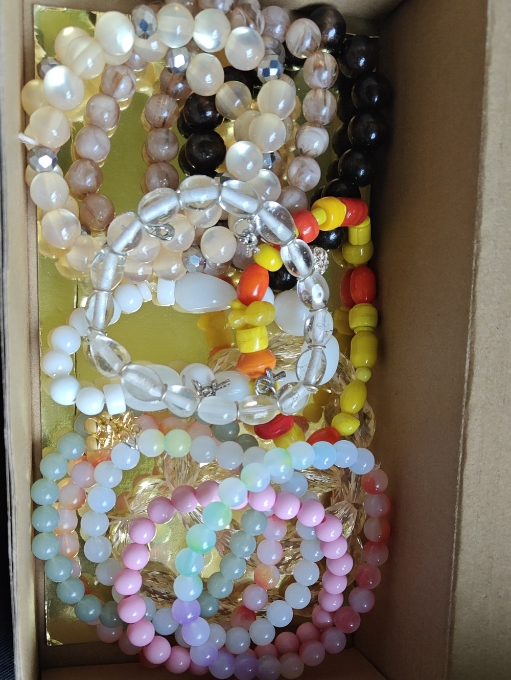 Assorted Beaded Bracelet Stack - Picture 2 of 7